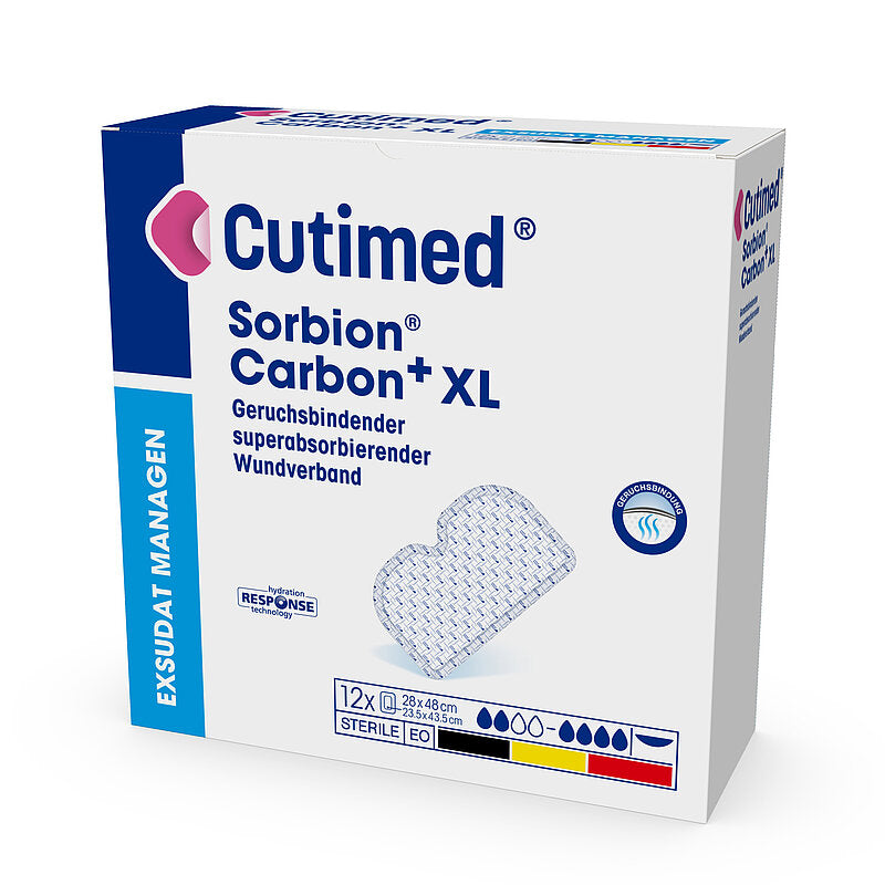 Cutimed Sorbion Carbon+, Wundverband