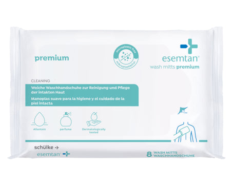 esemtan tvättvantar premium 8 ST SP | Förpackning (8 stycken)