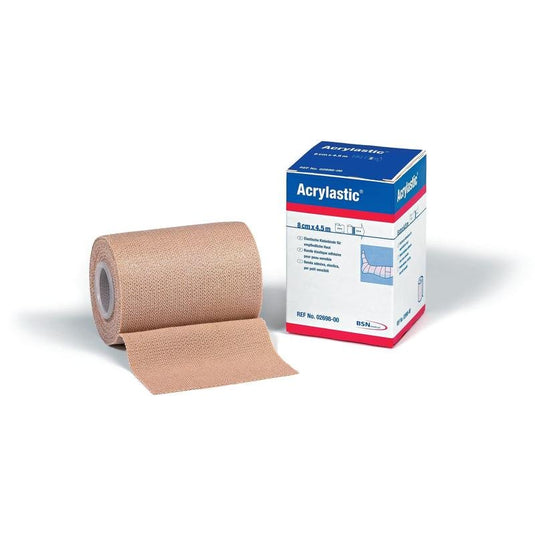 Acrylastic, elastiskt tejpband, 60 % längsförlängning