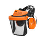 3M™ huvudbonadskombination, skogsbruk, orange, G500V5CH510-OR | Förpackning (1 st)
