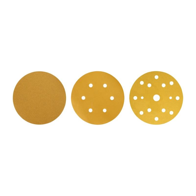3M™ Hookit™ pappersskiva 255P, 152 mm, 15-hål, P150 | Förpackning (100 stycken)