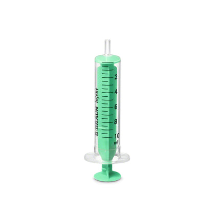 Injekt Solo Spruta, 10 ml Luer-anslutning, excentrisk | Förpackning (100 stycken) 