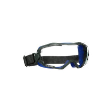3M™ GoggleGear™ 6000 Full Vision skyddsglasögon, blå båge, neoprenrem, Scotchgard™ anti-dimma/anti-skrapbeläggning (K&N), klar lins, GG6001NSGAF-BLU-EU, 10 st per förpackning | Förpackning (1 st)