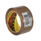 Scotch® PP förpackningstejp 309, brun, 50 mm x 66, 0,05 mm | Förpackning (1 rulle)