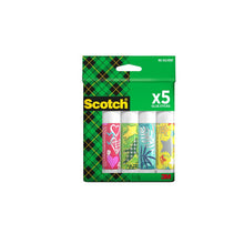 Scotch® Permanent Glue Stick 8g 5 Sticks/Pack | Förpackning (5 stycken)