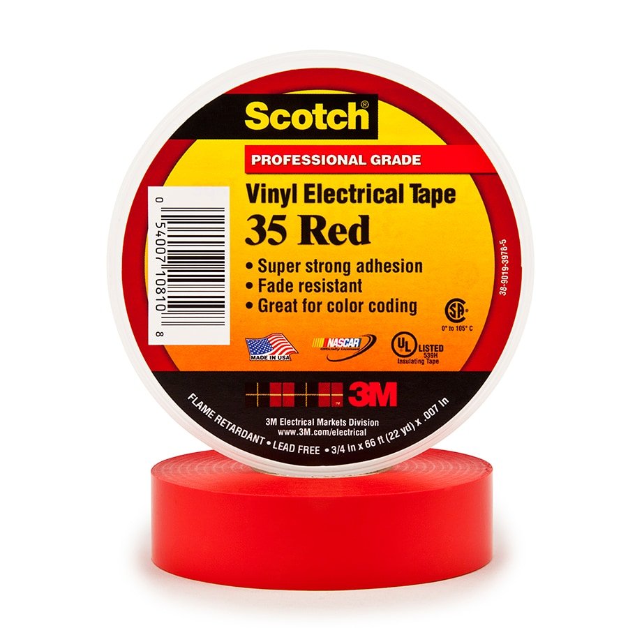 3M™ Scotch® 35 vinyl elektrisk isoleringstejp