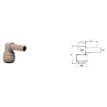 servomat Ersatzteil Winkel-Reduzier-Verbinder 3/8 - 5/16 – Teilenr. JGPI221210S