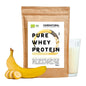 Ekologiskt vassleproteinpulver banan