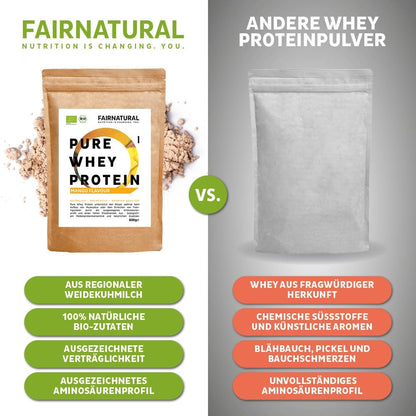 Ekologisk vassleproteinpulver Mango